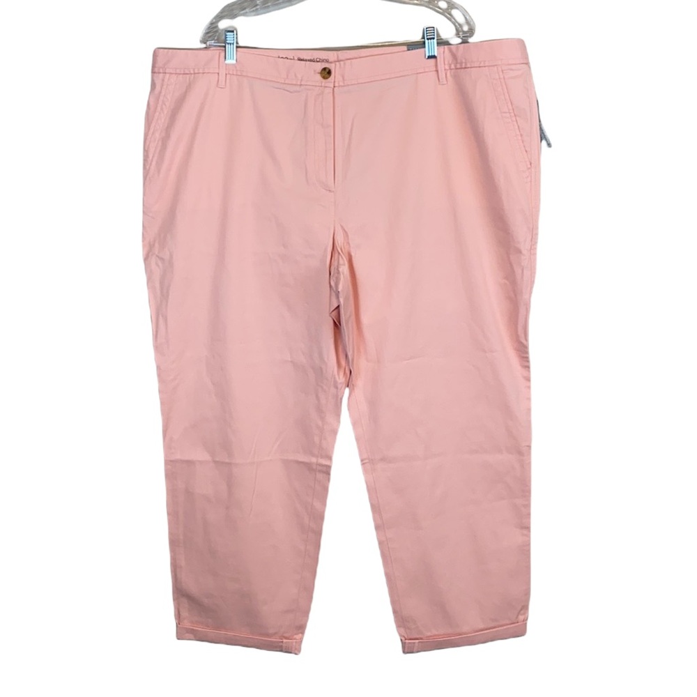 NWT  Talbots Relaxed Chino Ankle Length Pants Size 22W